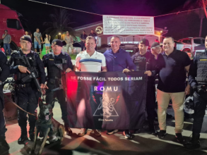 Elias Fausto reforça segurança com entrega de viatura e apresentação da equipe da ROMU
