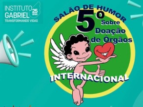 Salão de Humor sobre  Doação de Órgãos tem abre suas inscrições