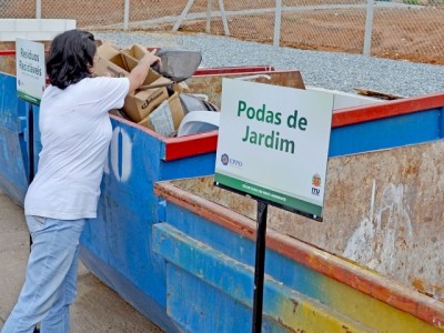Itu oferece oito Ecopontos para descarte correto de resíduos de segunda a sábado 