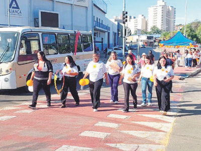 Monte Mor realiza pela segunda vez caminhada para conscientizar sobre o abuso infantil