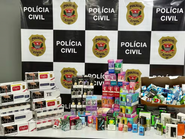 Dono de tabacaria em Indaiatuba é preso por vender cigarros eletrônicos, produtos contrabandeados e promover jogos de azar