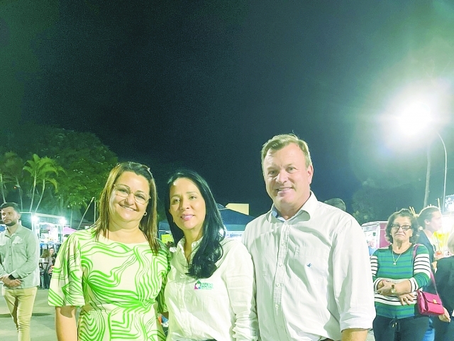 Visita da primeria-dama, Cristiane de Freitas