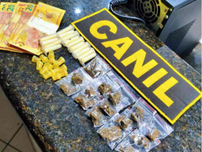 Homem é detido por tráfico de drogas no Jardim Tancredo Neves