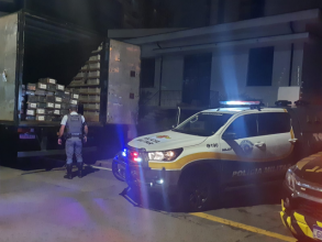 TOR apreende caminhão com grande quantidade de maconha na Rodovia dos Bandeirantes