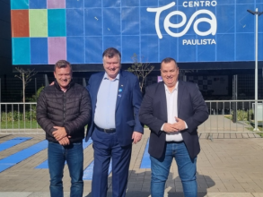 Prefeito Tato Bicudo e Vice Adriano Luko participam da inauguração do Centro TEA Paulista
