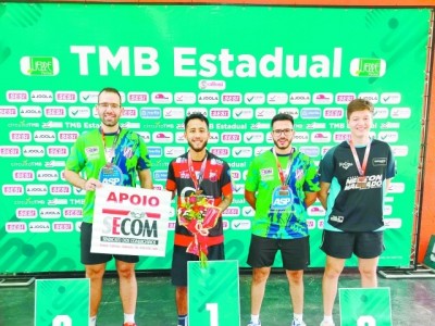 Equipe Sel-Salto/Saltense conquista pódios na 3ª Etapa do Ranking Paulista de Tênis de Mesa