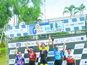 Esporte saltense conquista medalhas no karatê e vitória no ciclismo em competições estaduais