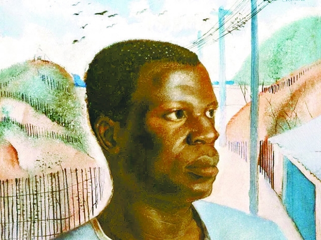 Quadro de Candido Portinari (1934), associado à imagem de Tebas 