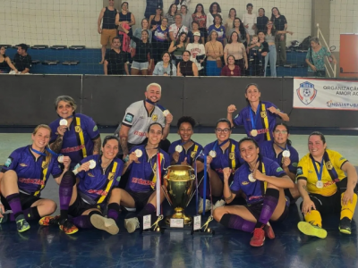 Falacaroca é campeã da 1ª Copa Estrelas do Futsal Feminino