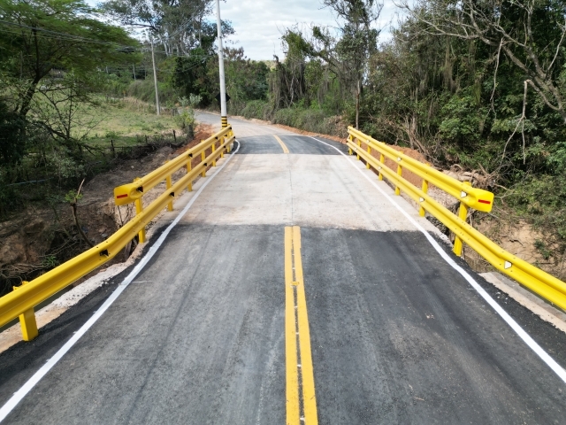Base da nova ponte foi construída com estrutura mista, utilizando concreto e metal