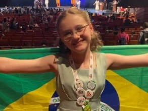 Indaiatubana é selecionada para programa do ITA e conquista troféu em mundial de matemática