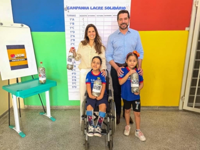 Todas as unidades escolares são pontos de coleta