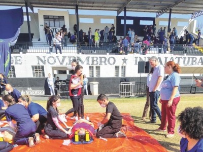 Alunos da UniMAX simulam catástrofe em larga escala com 140 vítimas em Indaiatuba