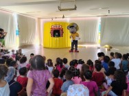 Salvem o Planeta Terra leva mensagem ambiental para crianças em Indaiatuba