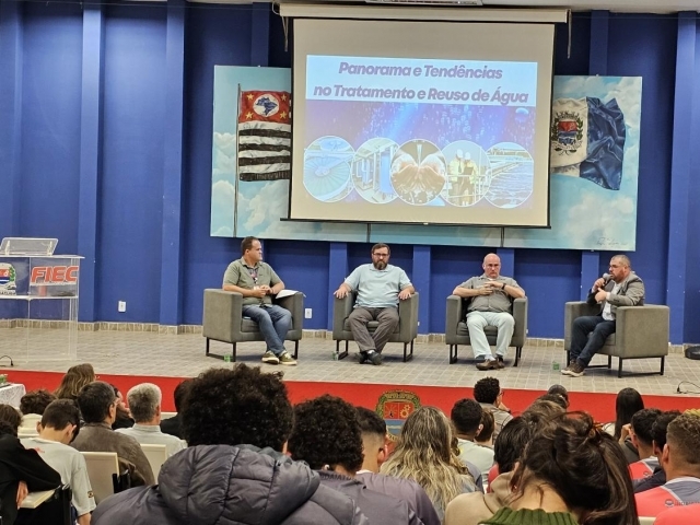 Fiec recebeu 1° Fórum Acadêmico sobre Tratamento e Reuso de Águas