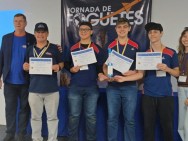 Branta torna-se bicapeã da Olimpíada Brasileira de Foguetes