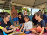 Voluntários transformam Indaiatuba em território educativo durante a semana Cores & Conversas