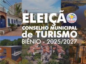 Conselho de Turismo está com inscrições abertas para nova composição biênio 2025/2027