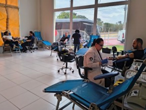 Campanha de doação na Clínica Moutonnée coleta 116 bolsas de sangue