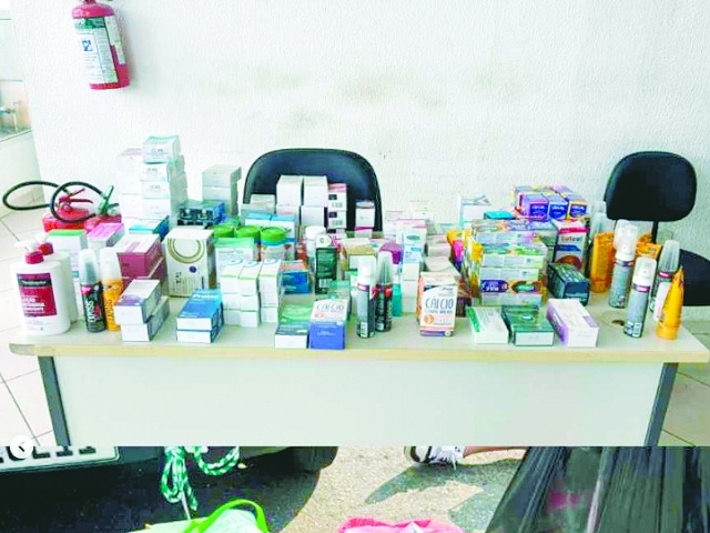 Dezenas de produtos furtados foram recuperados e devolvidos às vítimas