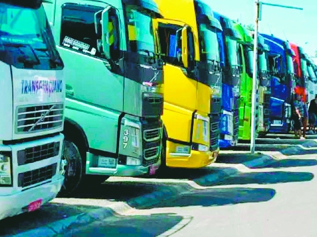 O público poderá conferir uma exposição de caminhões 