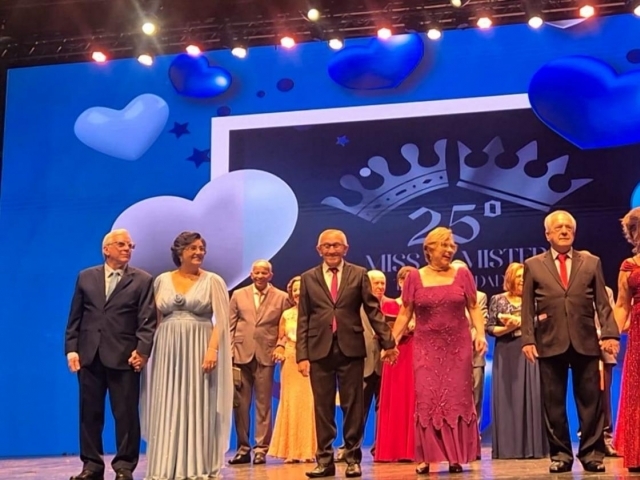 Os três casais finalistas do Concurso