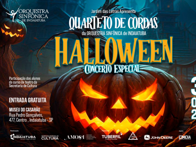 Coloque sua fantasia e participe da Noite de Halloween da Cultura