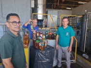 Projeto Reciclóleo mobiliza alunos e transforma óleo usado em biodiesel em Indaiatuba