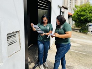 Prefeitura faz cadastramento do Projeto Bairro Verde no Carlos Aldrovandi