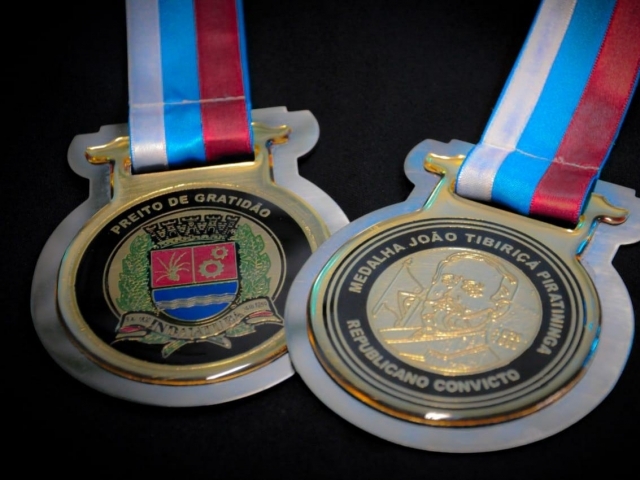 Medalha João Tibiriçá Piratininga é entregue pela Administração Municipal desde 1984
