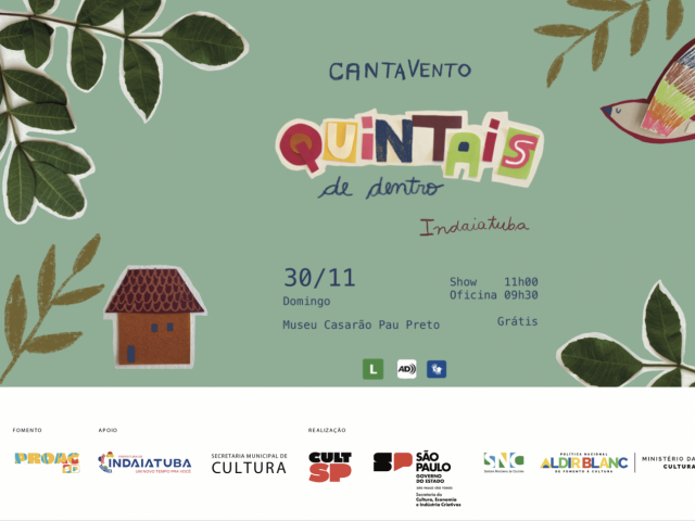 A apresentação reúne música de câmara, performance corporal, literatura e contação de histórias