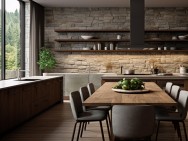 COZINHA RÚSTICA COM ARES MODERNOS