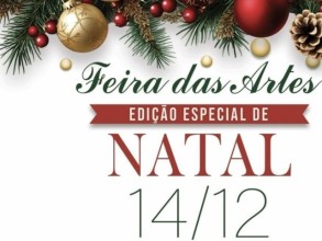 Feira de Artes Especial de Natal acontece no dia 14 de dezembro no Espaço Bem Viver
