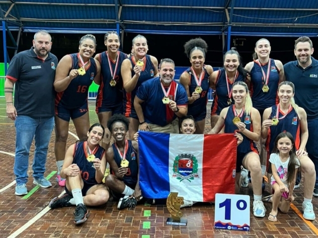 Equipe de Basquete feminino garantiu o ouro para cidade