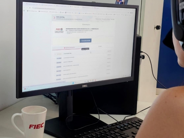 A Fiec reforça que é de responsabilidade do candidato acompanhar regularmente sua caixa de e-mail