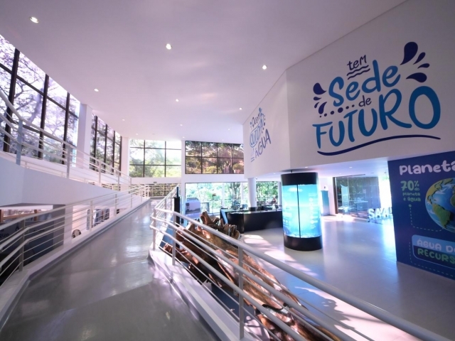 O Museu da Água inaugurou novas exposições no final de 2025.