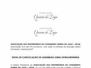 EDITAL DE CONVOCAÇÃO