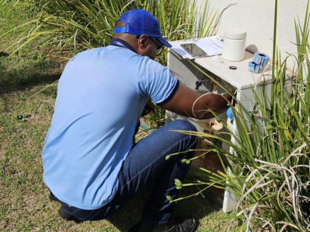 As religações de água representam cerca de 40% dos protocolos abertos mensalmente.