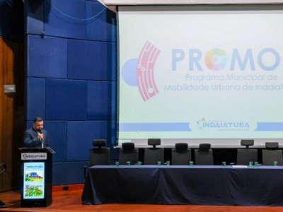 Prefeito apresenta Programa Municipal de Mobilidade Urbana de Indaiatuba