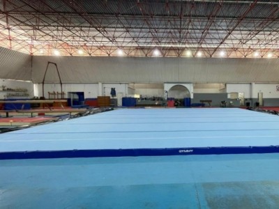 Investimento no Esporte: Ginástica Artística recebe novo tablado na Quadra 23