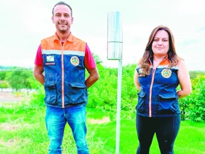 Defesa Civil de Rafard instala pluviômetros para monitorar chuvas