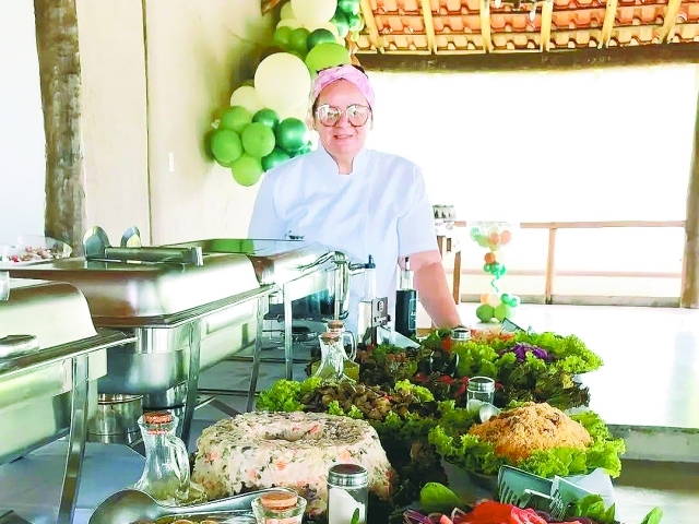 Vanuza Leite de Lucena é a proprietária da Cozinha da Vanuza