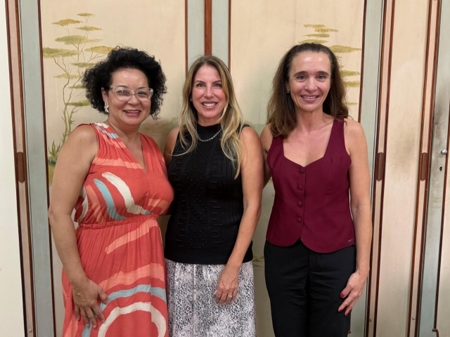 Visita para conhecer as ações voltadas para mulheres desenvolvidas na cidade de Campinas