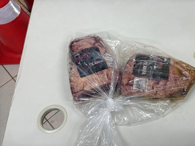 Homem é preso após tentar furtar peças de picanha em shopping de Indaiatuba