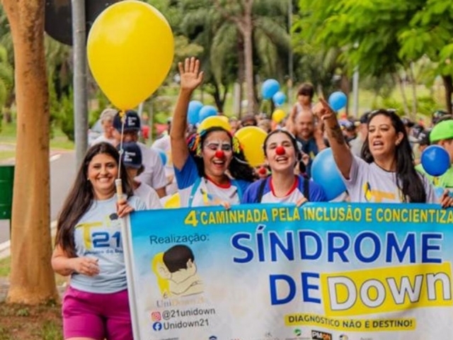 A Caminhada tem como objetivo ampliar a conscientização da população sobre a inclusão