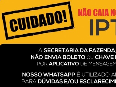 Secretaria da Fazenda alerta sobre golpe pelo WhatsApp para emissão de guias de tributo falso
