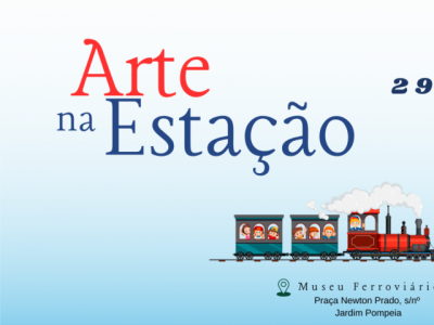 Arte na Estação reúne cultura, música e atividades para toda a família neste domingo (29/3)