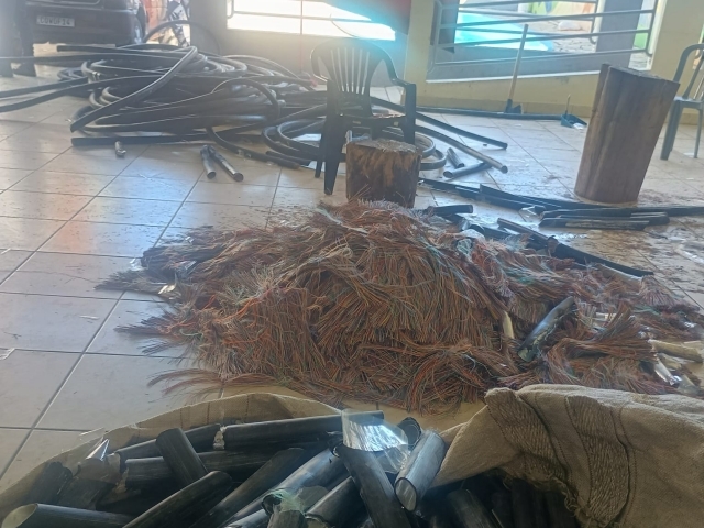 Seis são detidos por furto e receptação de cabos no São Judas Tadeu