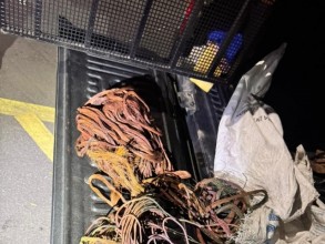 Romu prende suspeito por furto de fios em Elias Fausto