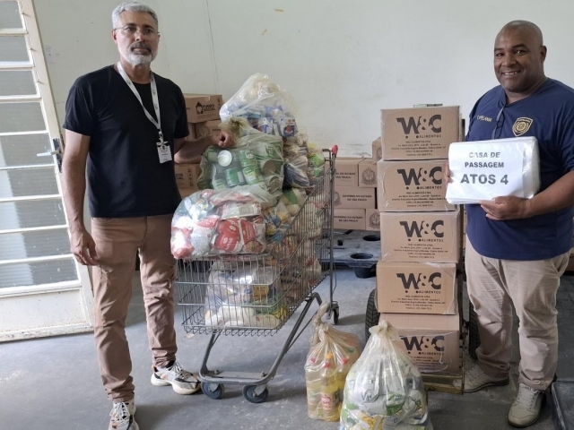 O objetivo de apoiar instituições e fortalecer a rede de proteção social do município.